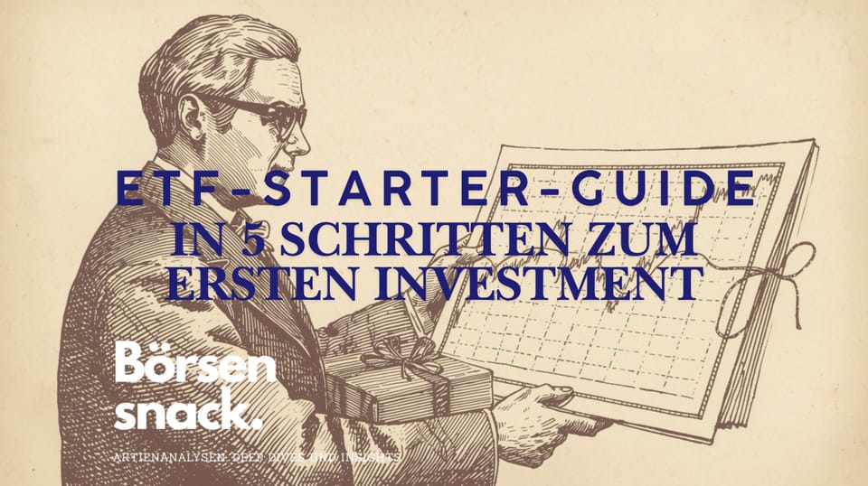 ETF-Starter-Guide: In 5 Schritten zu deinem ersten Investment